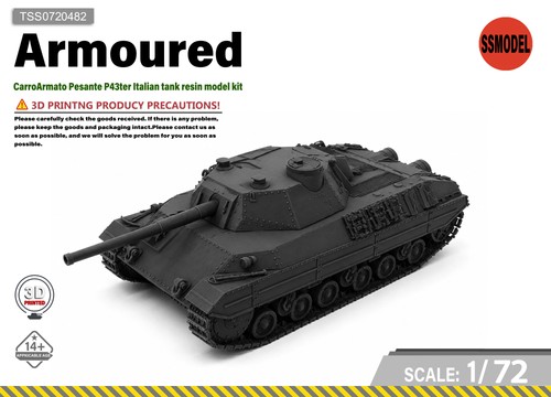 Ssmodel carroarmato - ssmodel, 1/72
