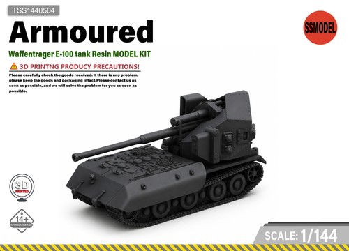 Ssmodel 144 porta armi 100 - 1/144, e-100