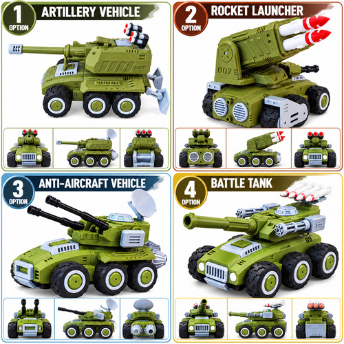 Printed military tank model - 3d,